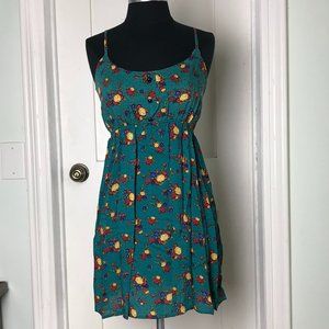 Meier Collection spaghetti strap floral dress